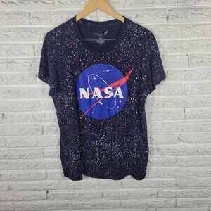 Buzz Aldrin NASA XL Womens T-Shirt 100% Cotton Crew Neck Short Sleeve NOV62E